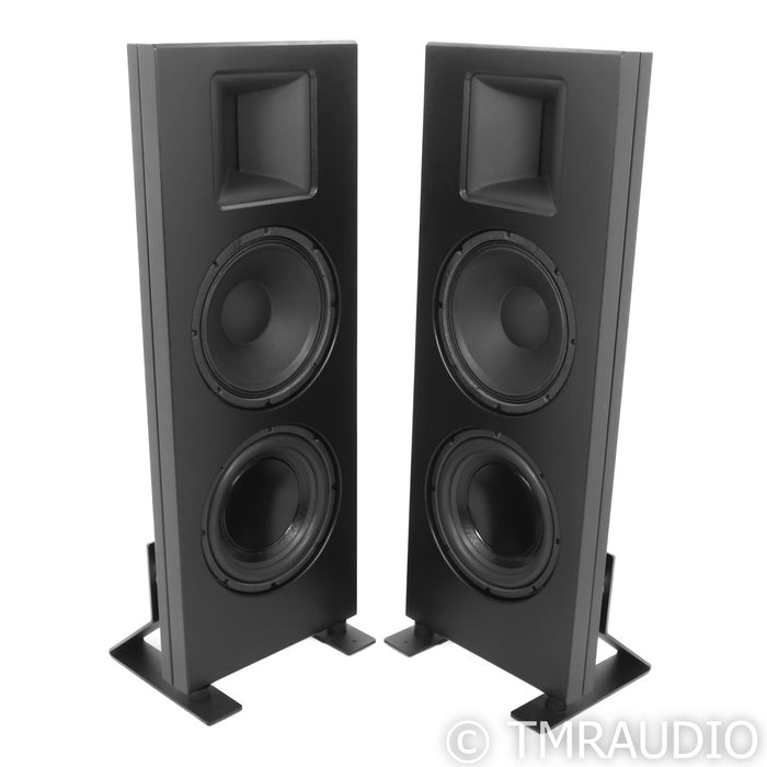 Spatial Audio X5 Open Baffle Hybrid Floorstanding Speakers; Black Pair