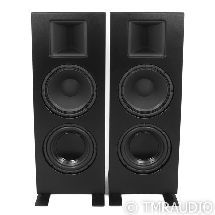 Spatial Audio X5 Open Baffle Hybrid Floorstanding Speakers; Black Pair