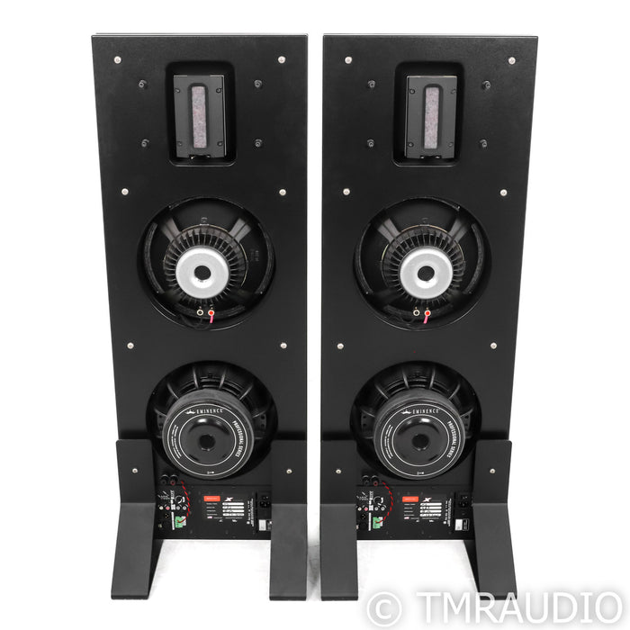 Spatial Audio X5 Open Baffle Hybrid Floorstanding Speakers; Black Pair