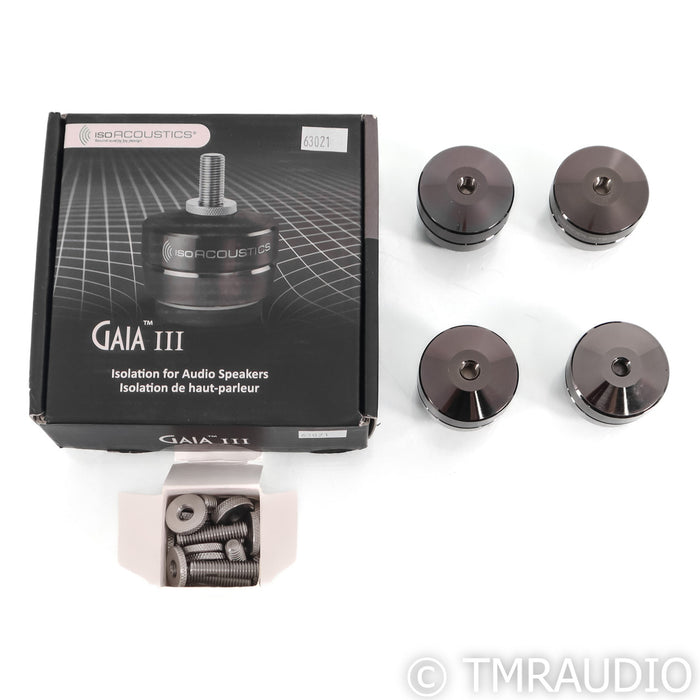 IsoAcoustics Gaia III Isolation Footers; Set of 4