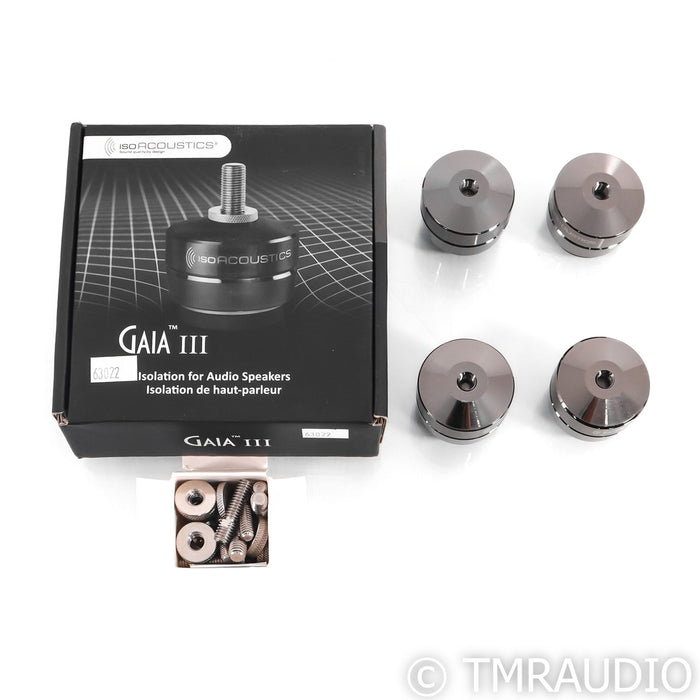 IsoAcoustics Gaia III Isolation Footers; Set of 4