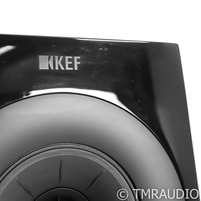KEF R3 Bookshelf Speakers; Black Pair