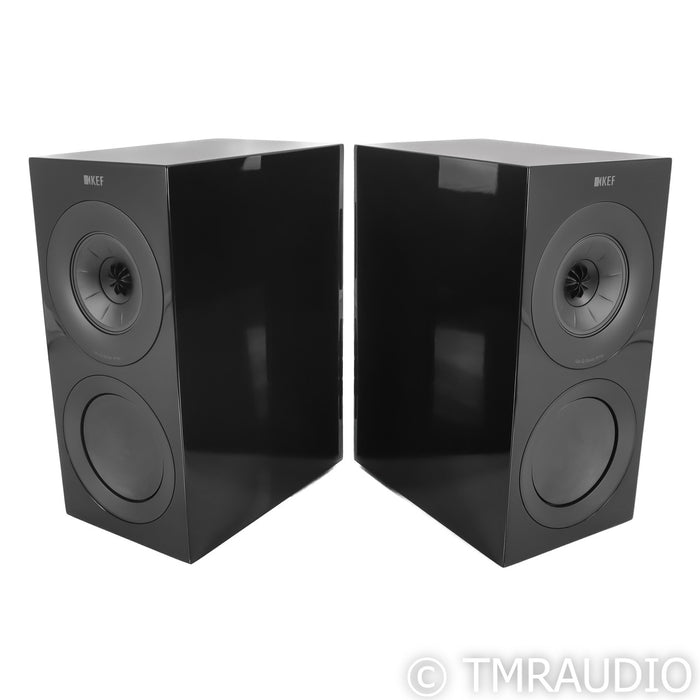 KEF R3 Bookshelf Speakers; Black Pair