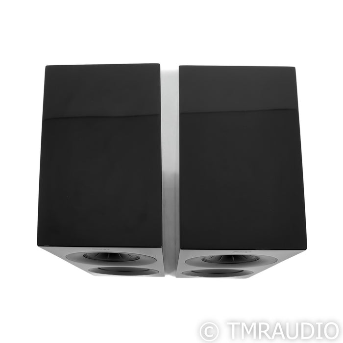 KEF R3 Bookshelf Speakers; Black Pair
