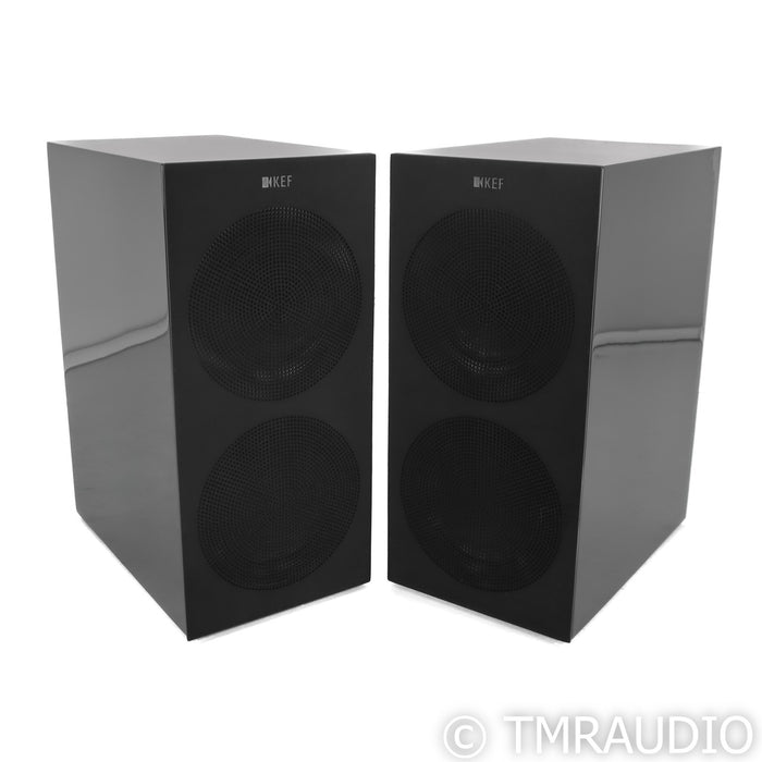 KEF R3 Bookshelf Speakers; Gloss Black Pair
