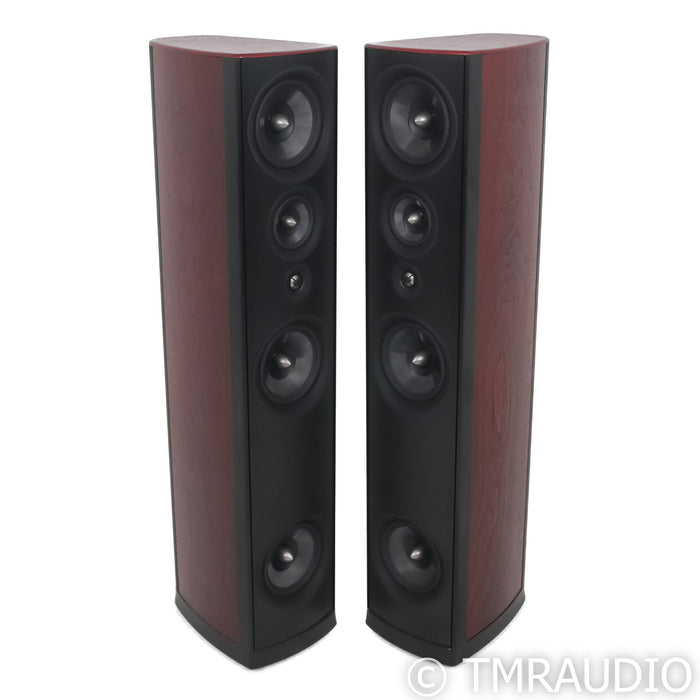 PSB Synchrony One Floorstanding Speakers; Dark Cherry Pair