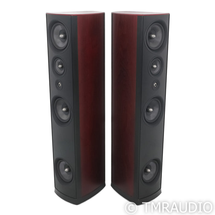 PSB Synchrony One Floorstanding Speakers; Dark Cherry Pair