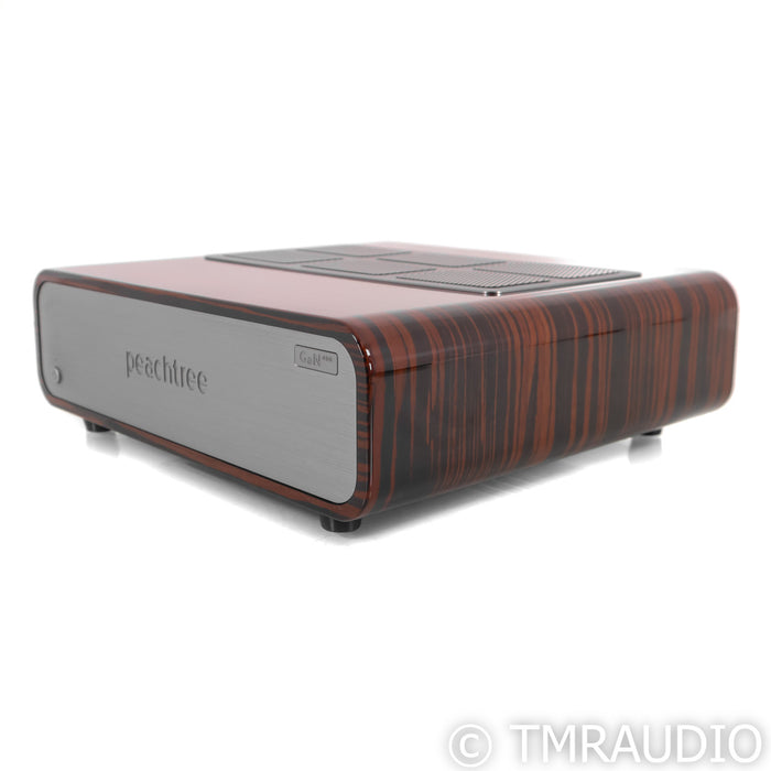 Peachtree GaN400 Stereo Power Amplifier; Gloss Ebony Mocha