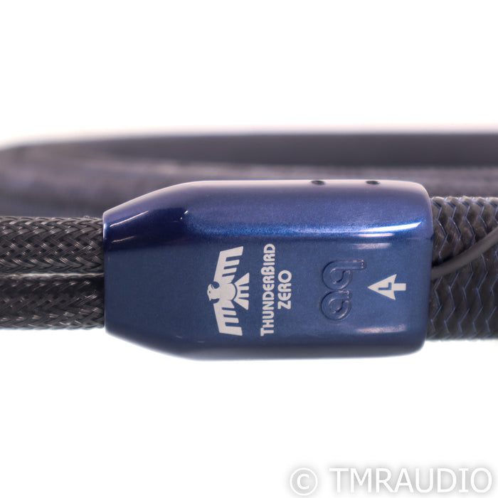 AudioQuest ThunderBird ZERO Speaker Cables; 8ft Pair; 72v DBS