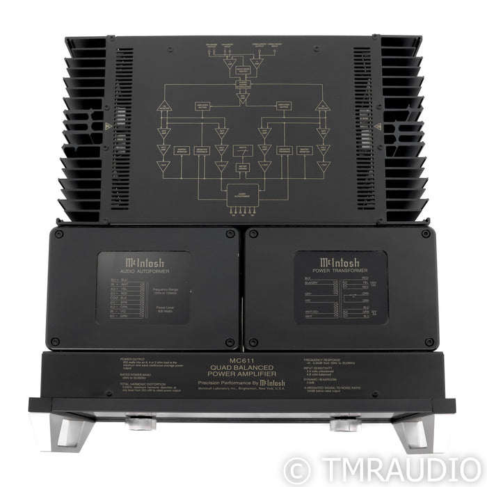 McIntosh MC611 Mono Tube Power Amplifier; Single