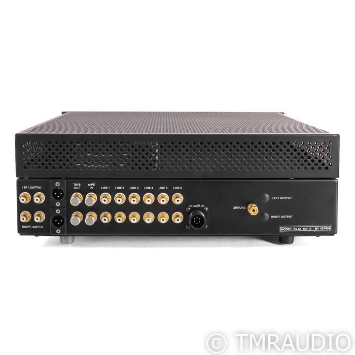 VAC CLA-1 MKIII Stereo Tube Preamplifier; CLA1 Power Supply