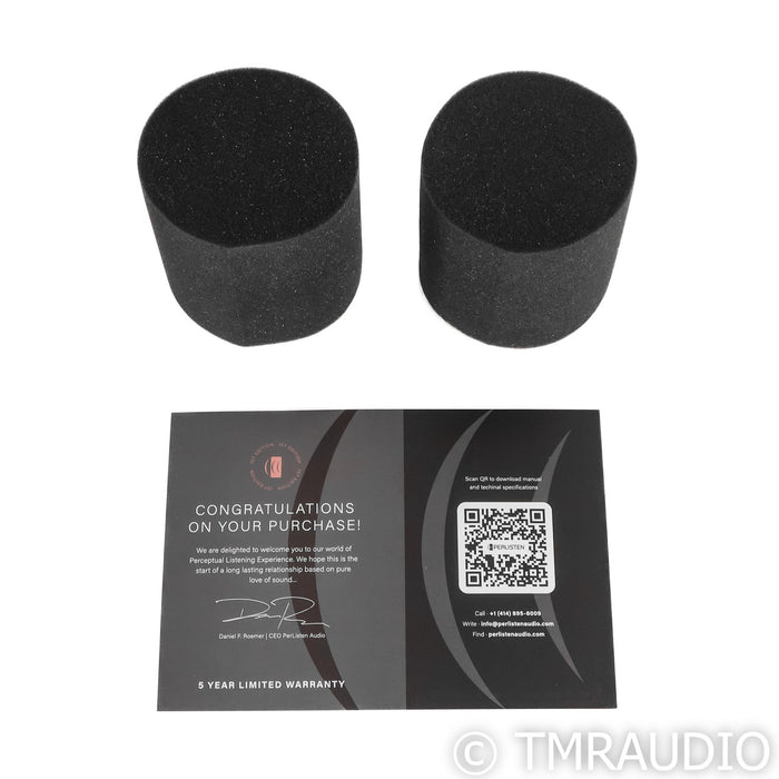 Perlisten S5M Bookself Speakers; Special Edition Ebony High Gloss Pair