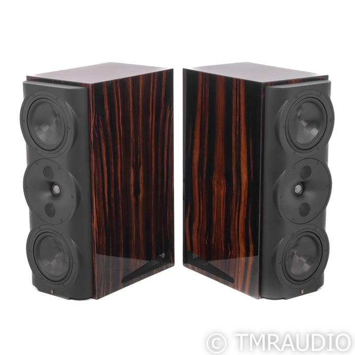 Perlisten S5M Bookself Speakers; Special Edition Ebony High Gloss Pair