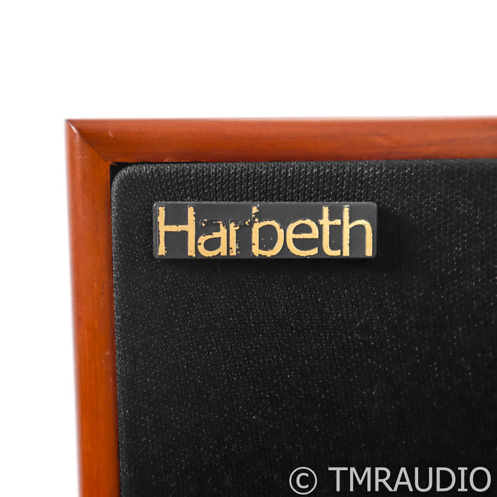 Harbeth Compact 7ES-3 30th Annv. Bookshelf Speakers; Rosewood Pair w/ Stands