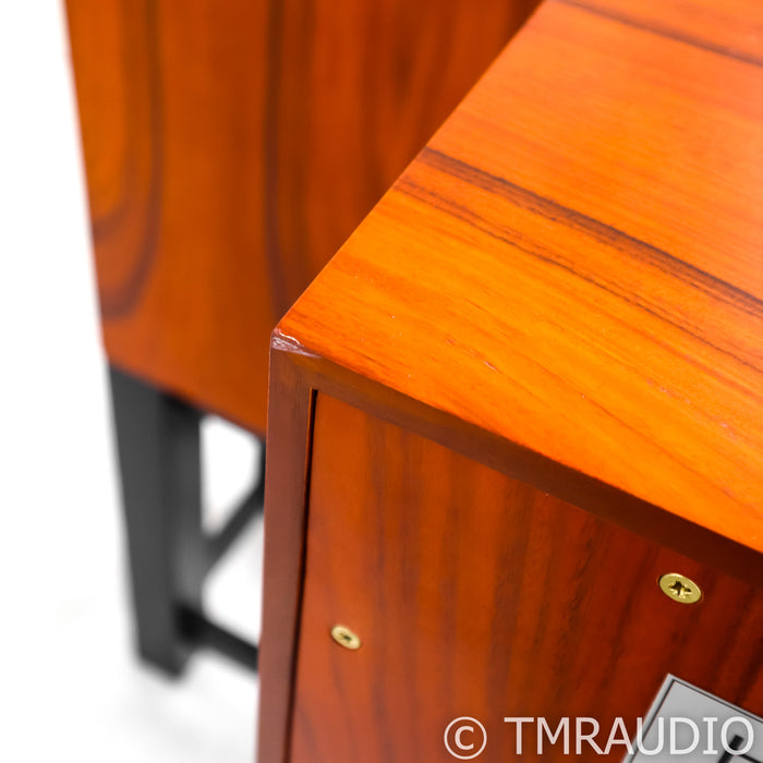 Harbeth Compact 7ES-3 30th Annv. Bookshelf Speakers; Rosewood Pair w/ Stands