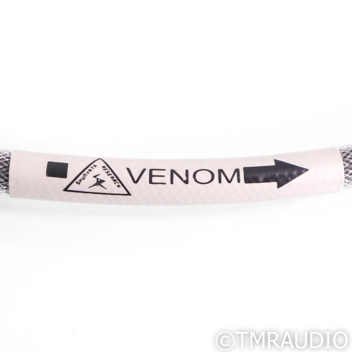 Shunyata Research Venom RCA Cables; 1m Pair Interconnects