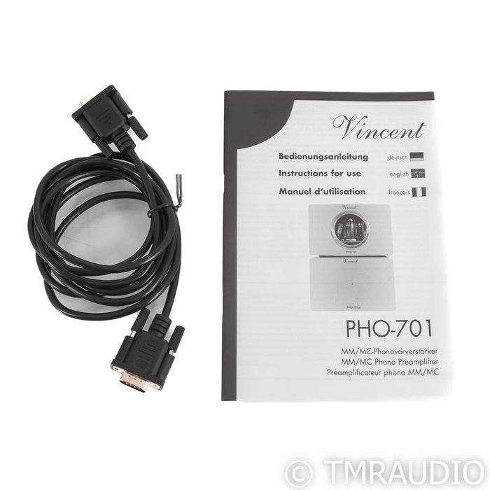 Vincent PHO-701 MM & MC Tube Phono Preamplifier