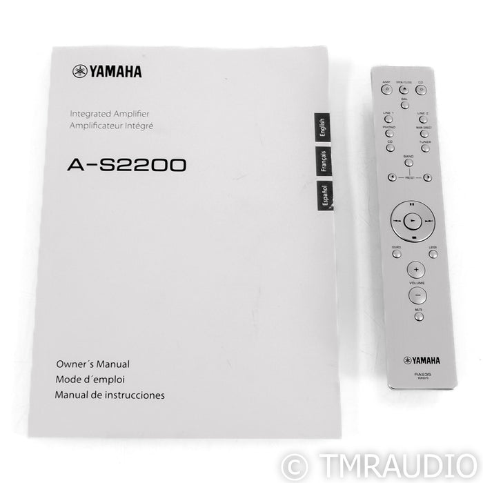 Yamaha A-S2200 Stereo Integrated Amplifier; MM & MC Phono