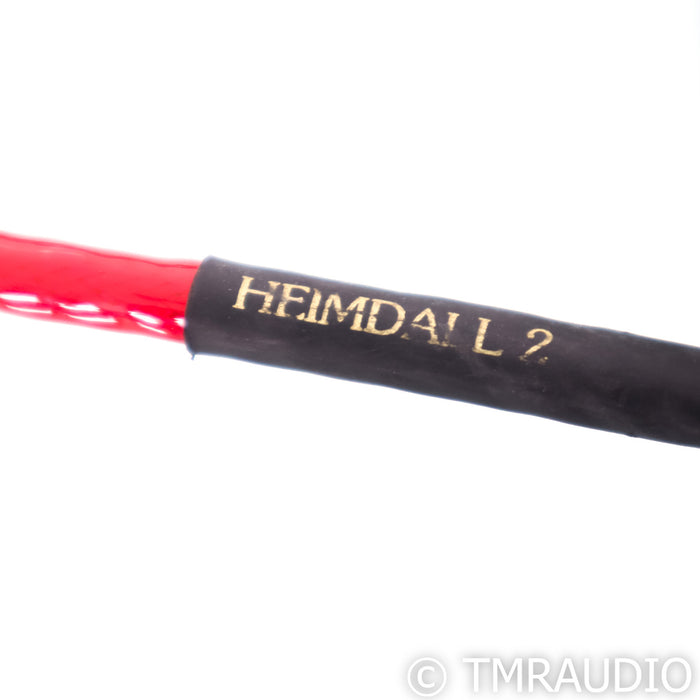 Nordost Heimdall 2 XLR Cables; 0.6m Pair Balanced Interconnects