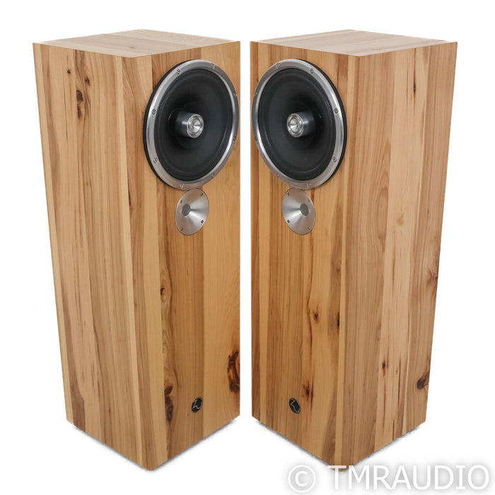 Zu Audio Omen Dirty Weekend MkII Floorstanding Speakers; Rustic Hickory Pair