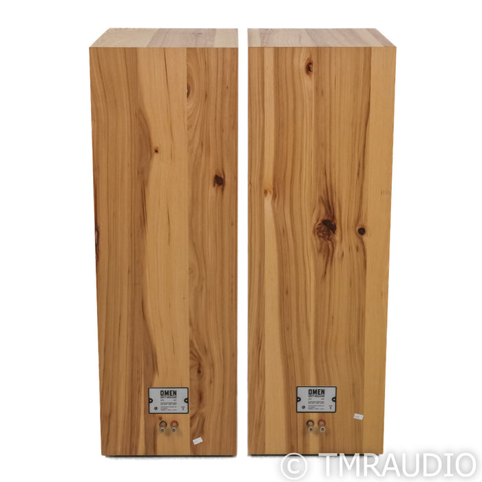 Zu Audio Omen Dirty Weekend MkII Floorstanding Speakers; Rustic Hickory Pair