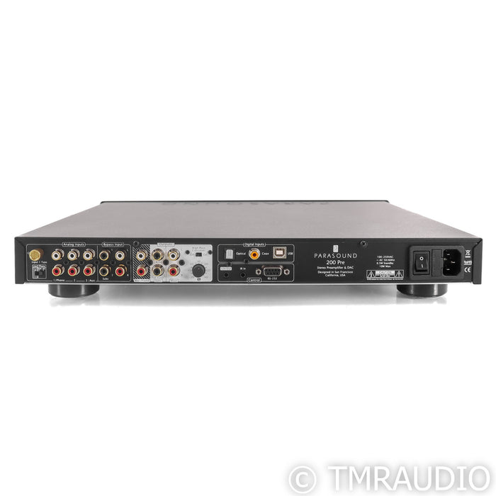 Parasound NewClassic 200 Pre Stereo Preamplifier; MM & MC Phono