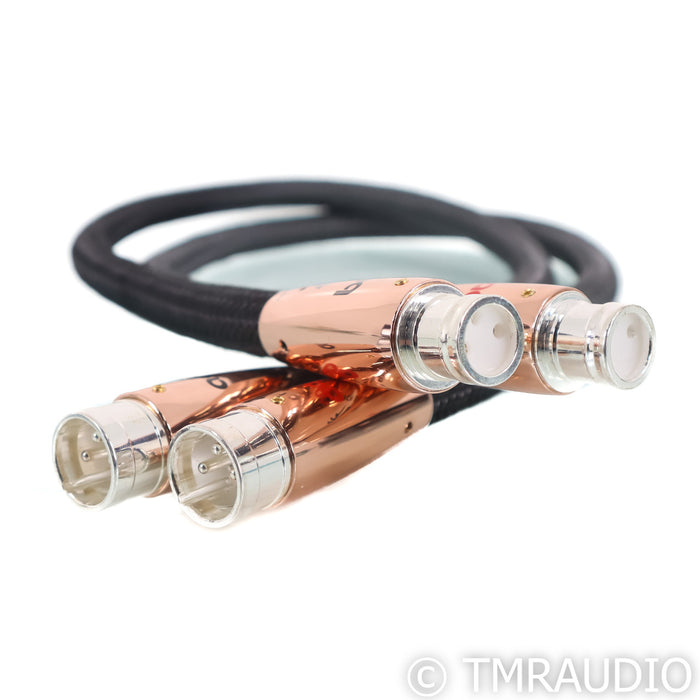AudioQuest Black Beauty XLR Cables; 0.6m Pair Balanced Interconnects