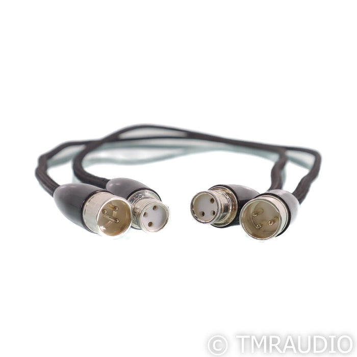 AudioQuest Mackenzie XLR Cables; 1M Pair Balanced Interconnects