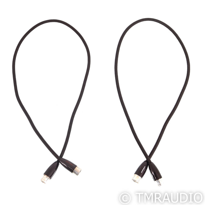 AudioQuest Mackenzie XLR Cables; 1M Pair Balanced Interconnects