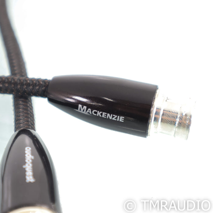 AudioQuest Mackenzie XLR Cables; 1M Pair Balanced Interconnects