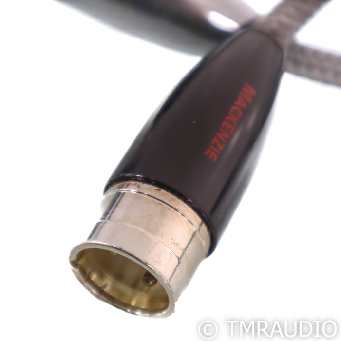 AudioQuest Mackenzie XLR Cables; 1M Pair Balanced Interconnects