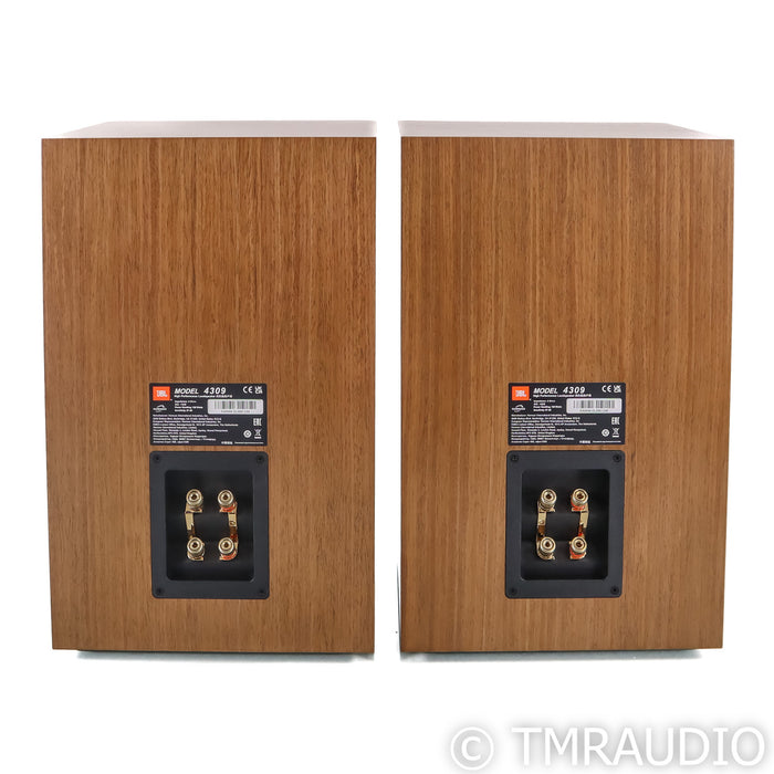JBL 4309 Bookshelf Speakers; Walnut Pair