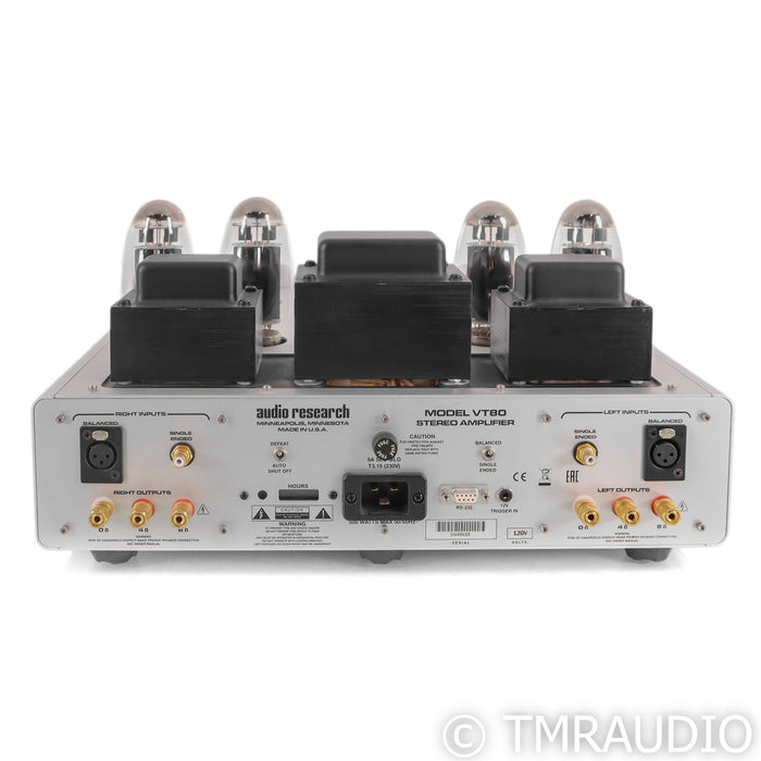 Audio Research VT80 SE Stereo Tube Power Amplifier