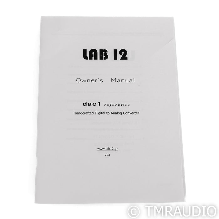 Lab12 dac1 Reference Tube Hybrid DAC; D/A Converter