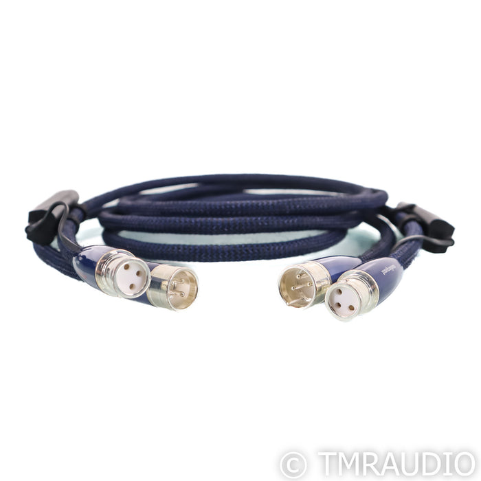AudioQuest Water XLR Cables; 2m Pair Balanced Interconnects; 72v DBS