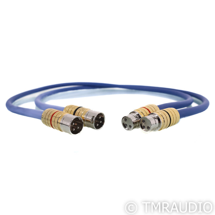 Cardas Clear XLR Cables; 1m Pair Balanced Interconnects