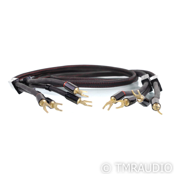 Clarus Crimson Speaker Cables; 8ft Pair