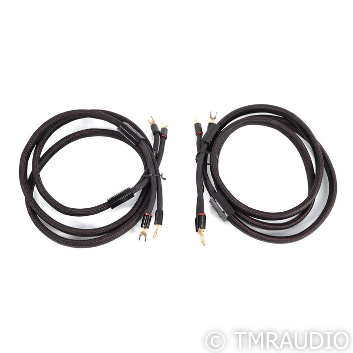 Clarus Crimson Speaker Cables; 8ft Pair
