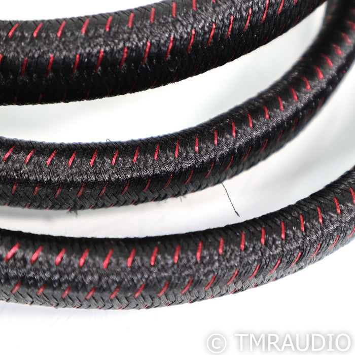 Clarus Crimson Speaker Cables; 8ft Pair