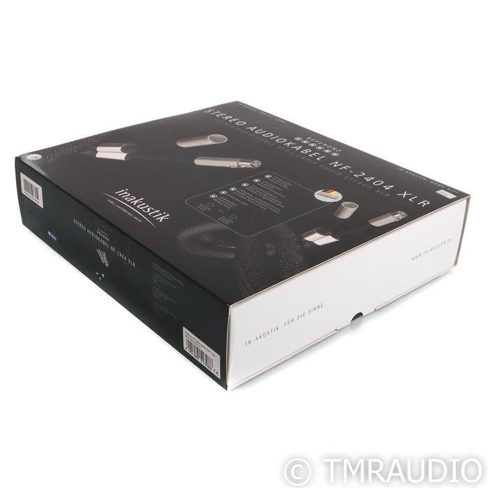 Inakustik Reference NF-2404 XLR Cables; 1m Pair Balanced Interconnects (Sealed)