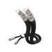 Inakustik Reference NF-2404 XLR Cables; 1m Pair Balanced Interconnects