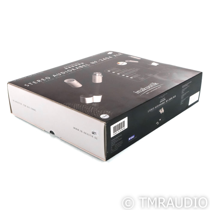 Inakustik Reference NF-2404 XLR Cable; Single 1.5m Interconnect (Sealed)