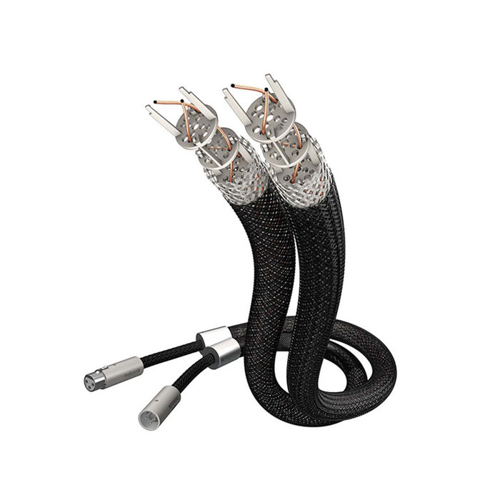 Inakustik Reference NF-2404 XLR cables; 1m Pair Balanced Interconnects (Unused)