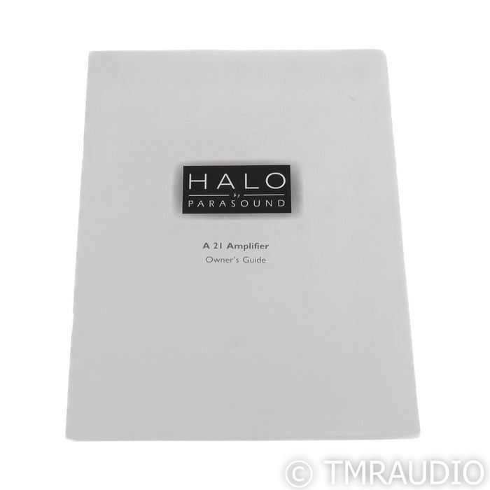 Parasound Halo A 21 Stereo & Mono Power Amplifier