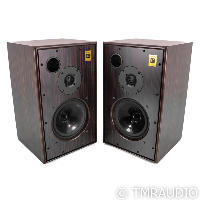 Harbeth 30.1 Bookshelf Speakers; Tiger Ebony Pair