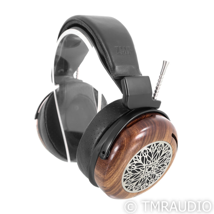 ZMF Atrium Open Back Headphones; Zebrawood Pair