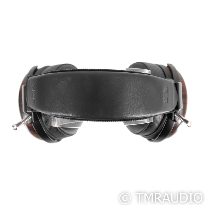 ZMF Atrium Open Back Headphones; Zebrawood Pair