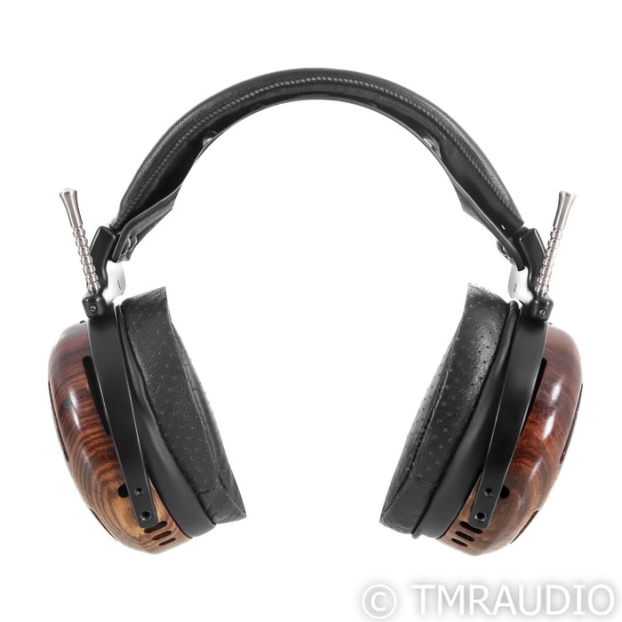ZMF Atrium Open Back Headphones; Zebrawood Pair
