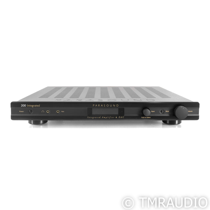 Parasound NewClassic 200 Stereo Integrated Amplifier; MM & MC Phono