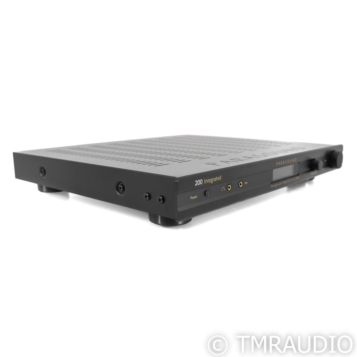 Parasound NewClassic 200 Stereo Integrated Amplifier; MM & MC Phono